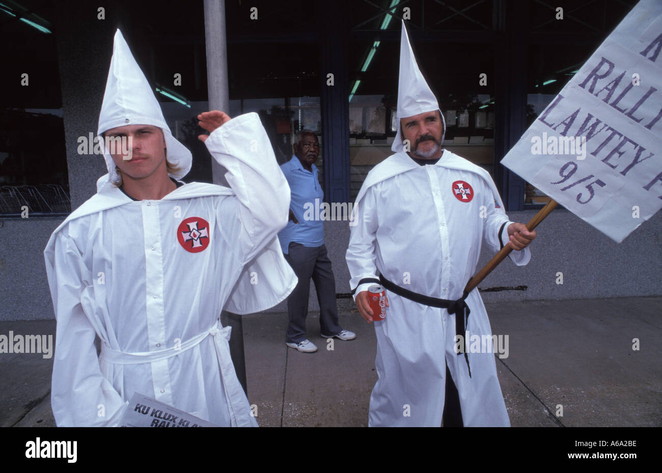 Ku Klux Klan Florida Stock Photo
