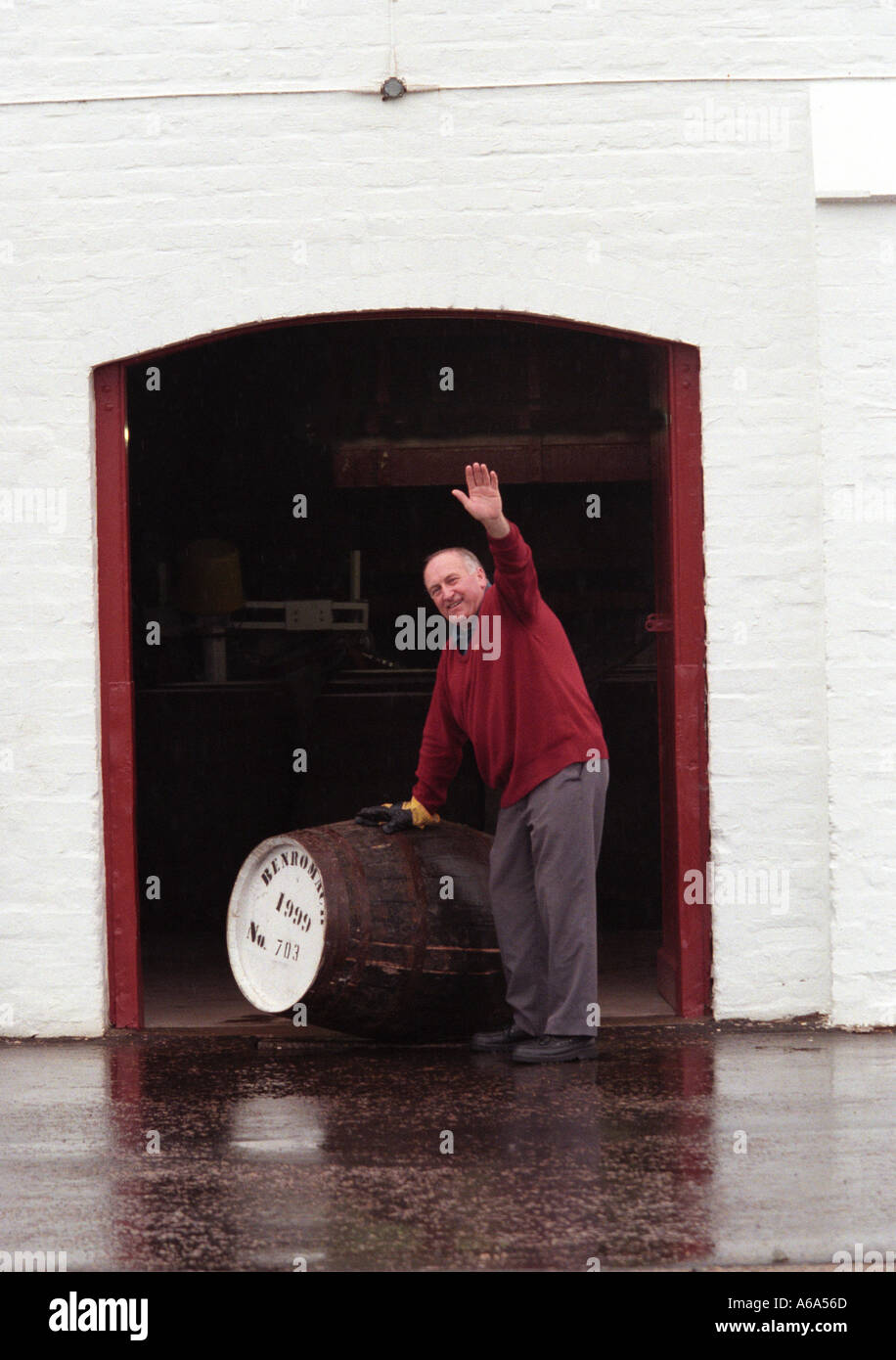 Glen Moray Distillery Speyside Scotland Stock Photo