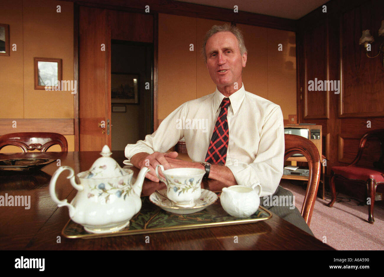 Sir Richard Muir Chairman of James Finlay PLC Stock Photo - Alamy