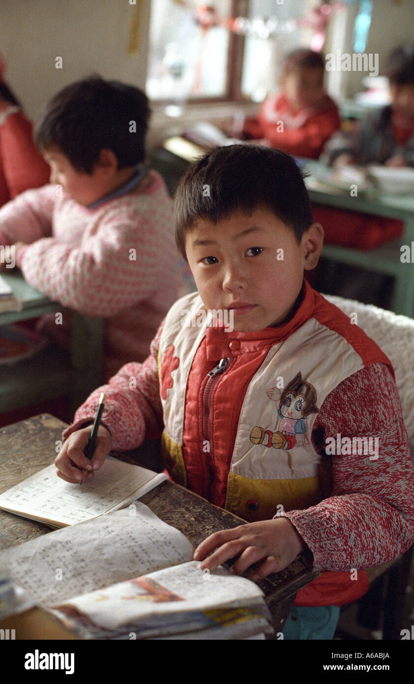 Migrant children study at a school on the outskirts of Beijing China ...