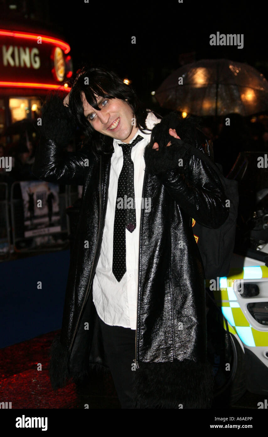 Noel Fielding in Leicester Square West End London England GB UK 2007 Stock Photo