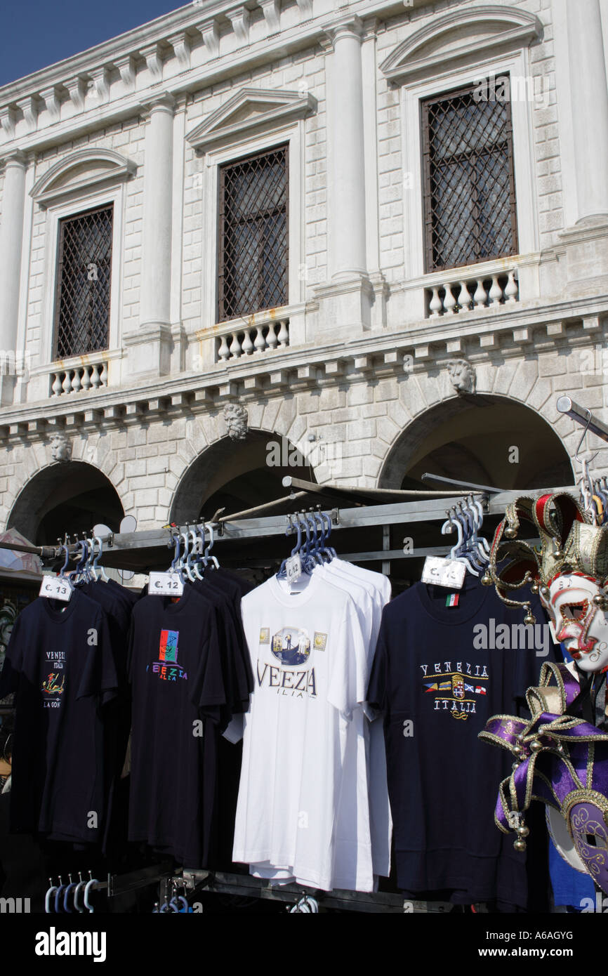 Souvenir shop at Venice, UNESCO World Heritage Site, Italy, Europe. Photo by Willy Matheisl Stock Photo