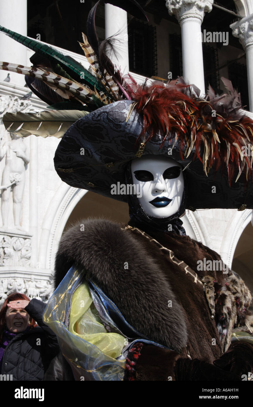 Carnival Venice, Italy, Europe.  Photo by Willy Matheisl Stock Photo