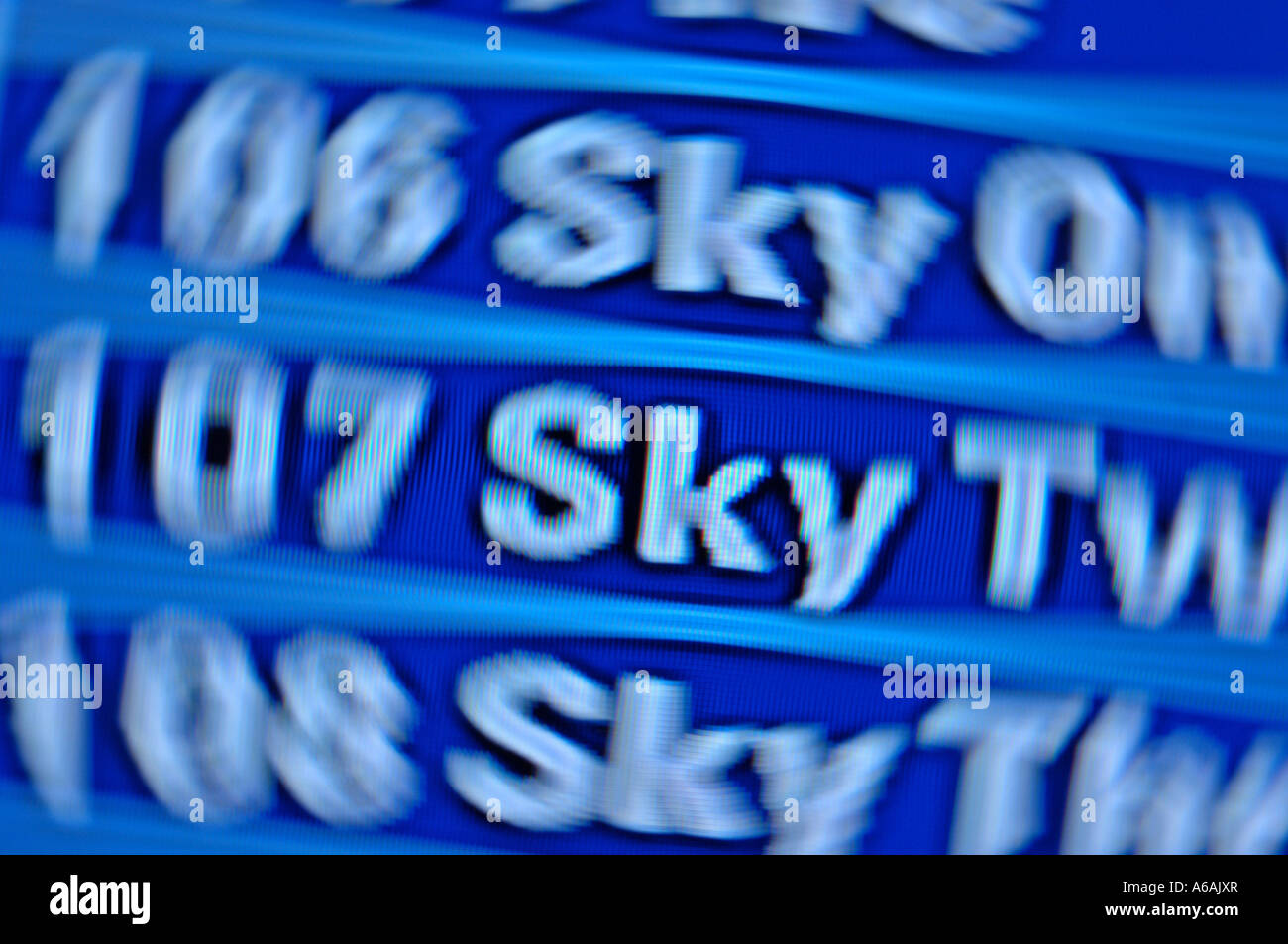 generic BSkyB satellite television company picture Stock Photo Alamy