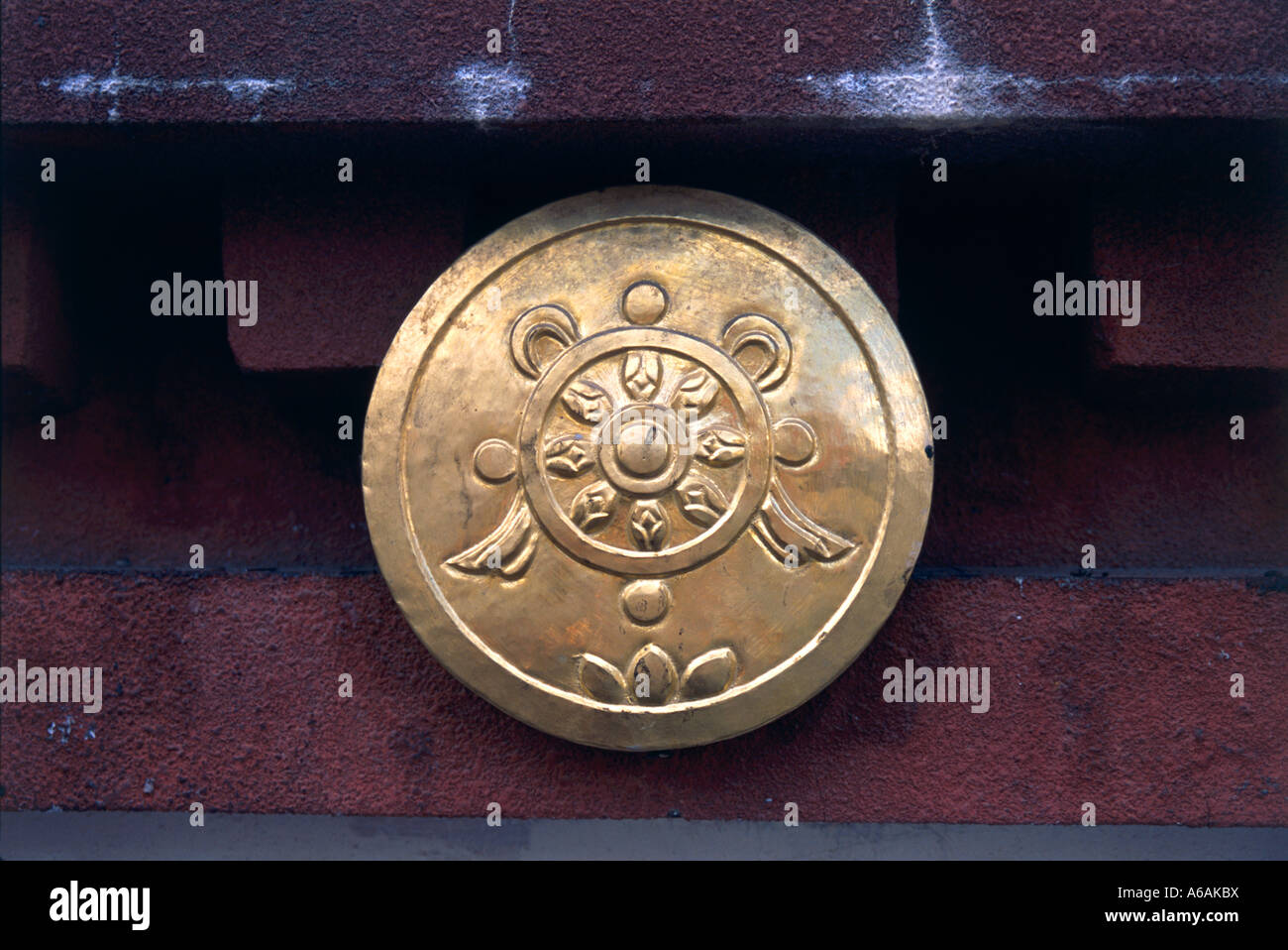 Symbolizing Buddhas Eightfold Path To Enlightenment Hi Res Stock