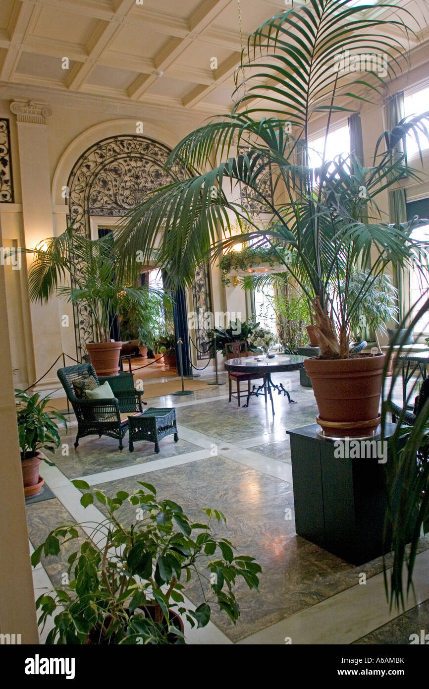 Interior Of George Eastman House Rochester Ny Usa Stock