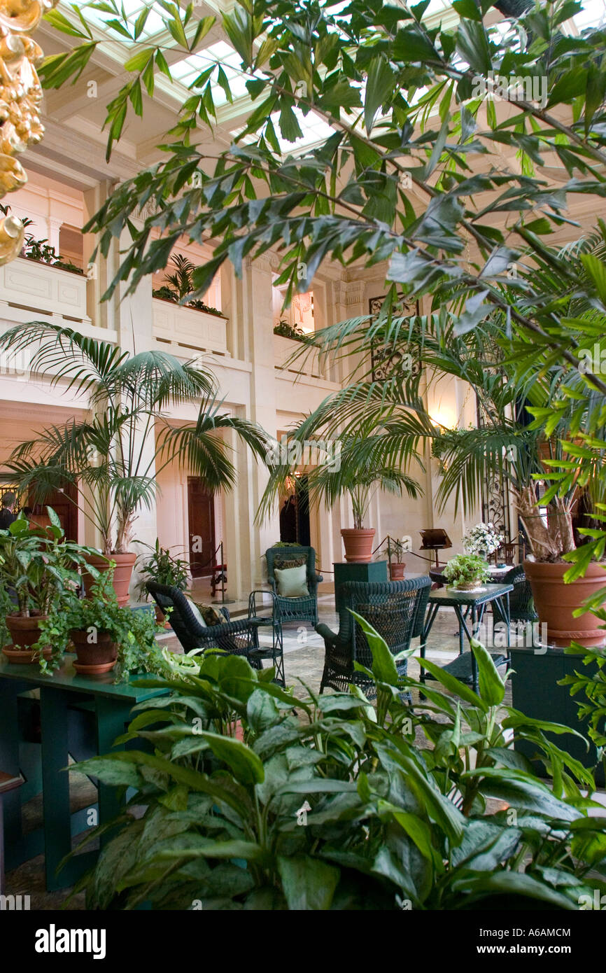 Interior of George Eastman House Rochester NY USA Stock Photo