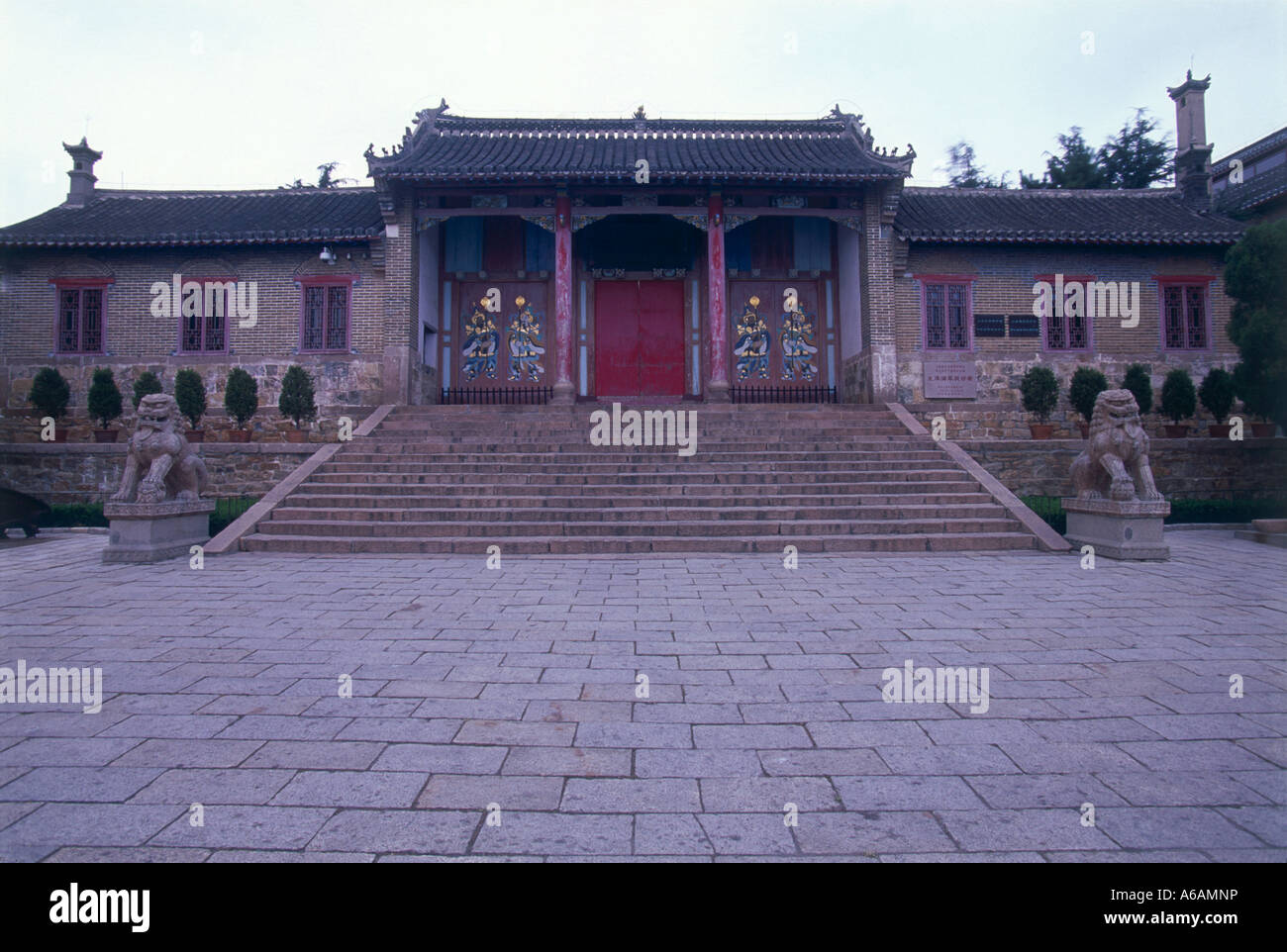 China, Shandong Peninsula, Weihai, Liugong Island, Museum of the 1895 Sino-Japanese War Stock Photo