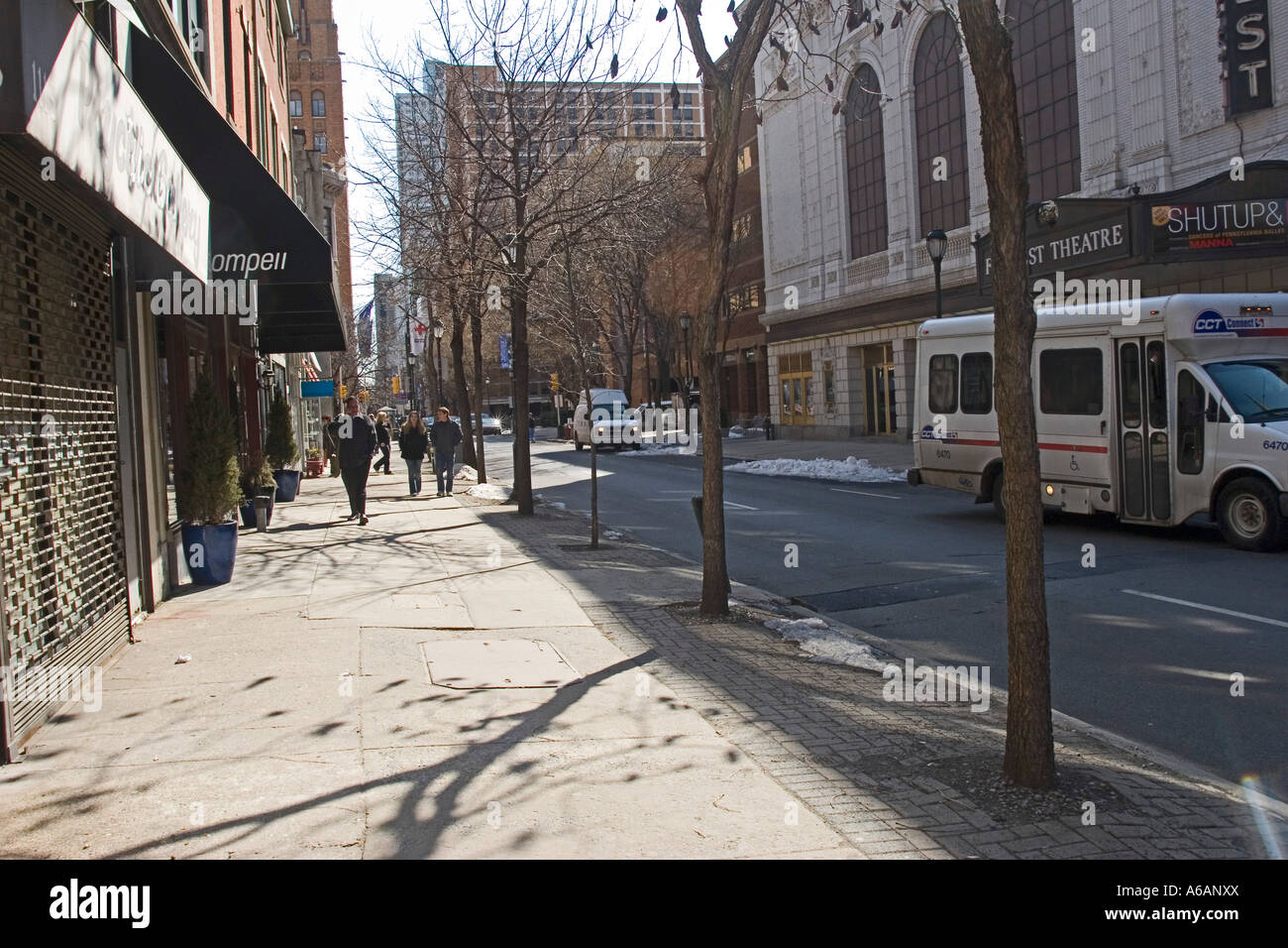 Walnut Street Philadelphia Pennsylvania USA Stock Photo Alamy