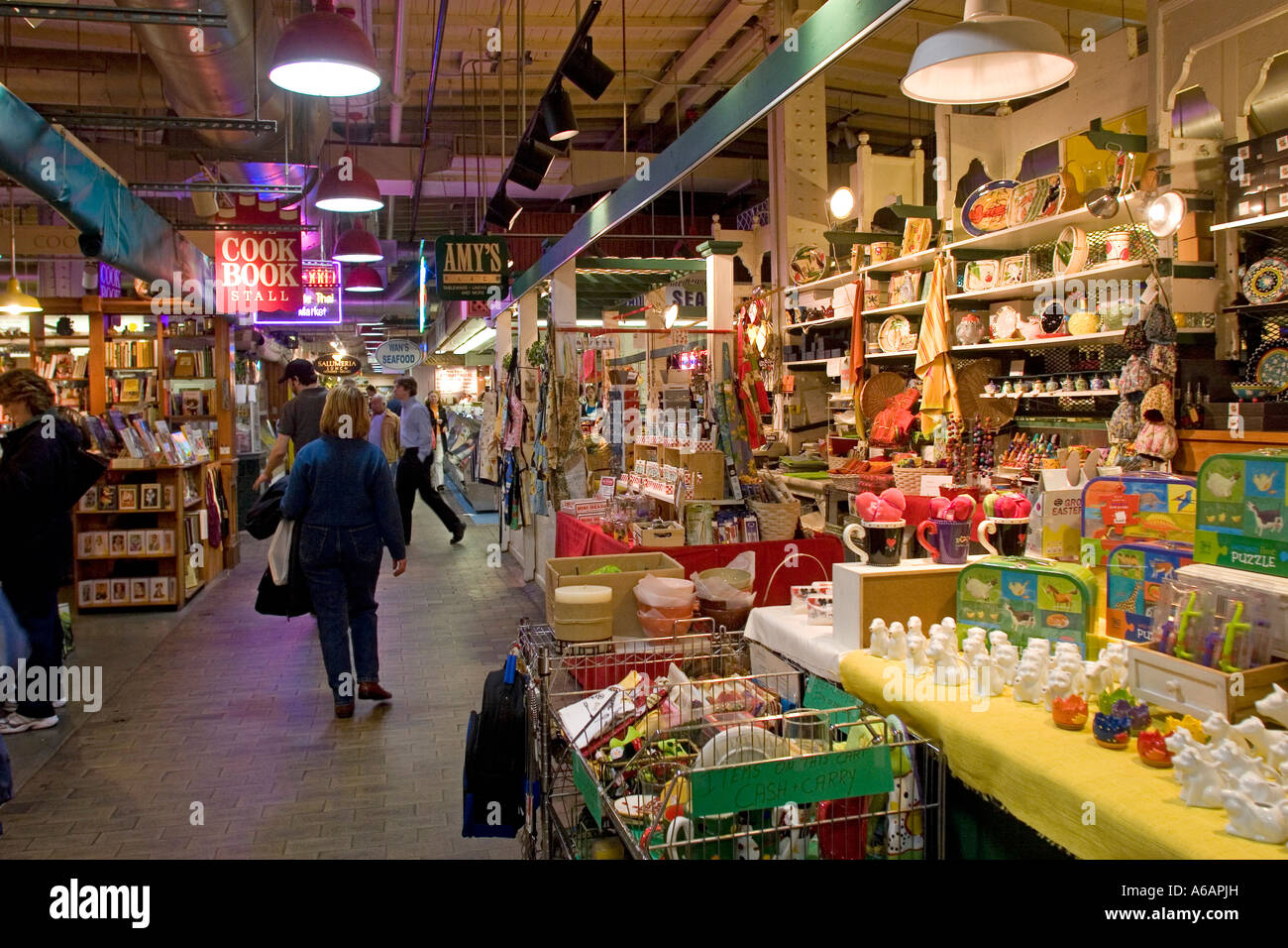 Reading Terminal Market Philadelphia Pennsylvania PA Stock Photo Alamy