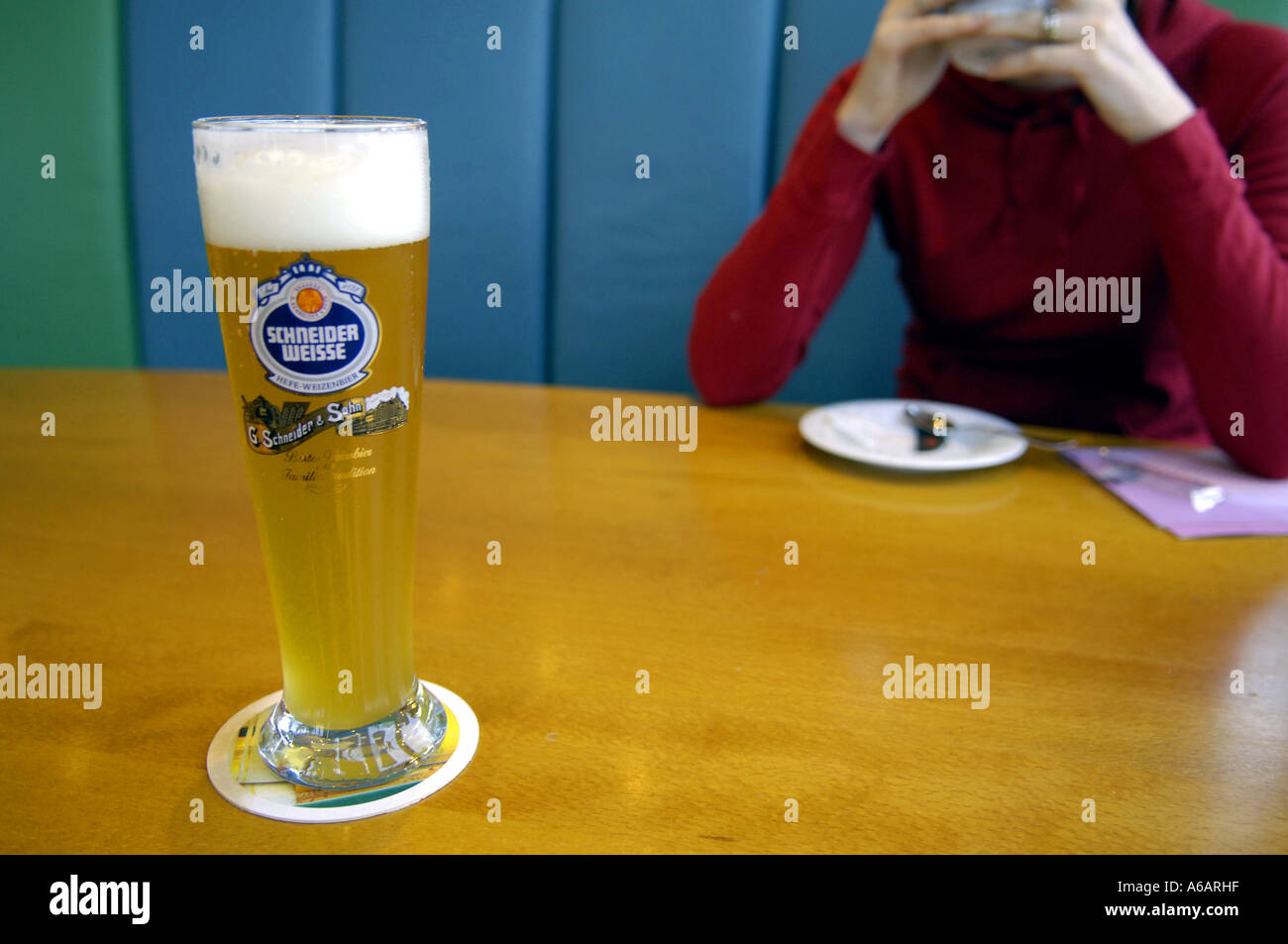 pint of German beer Stock Photo - Alamy