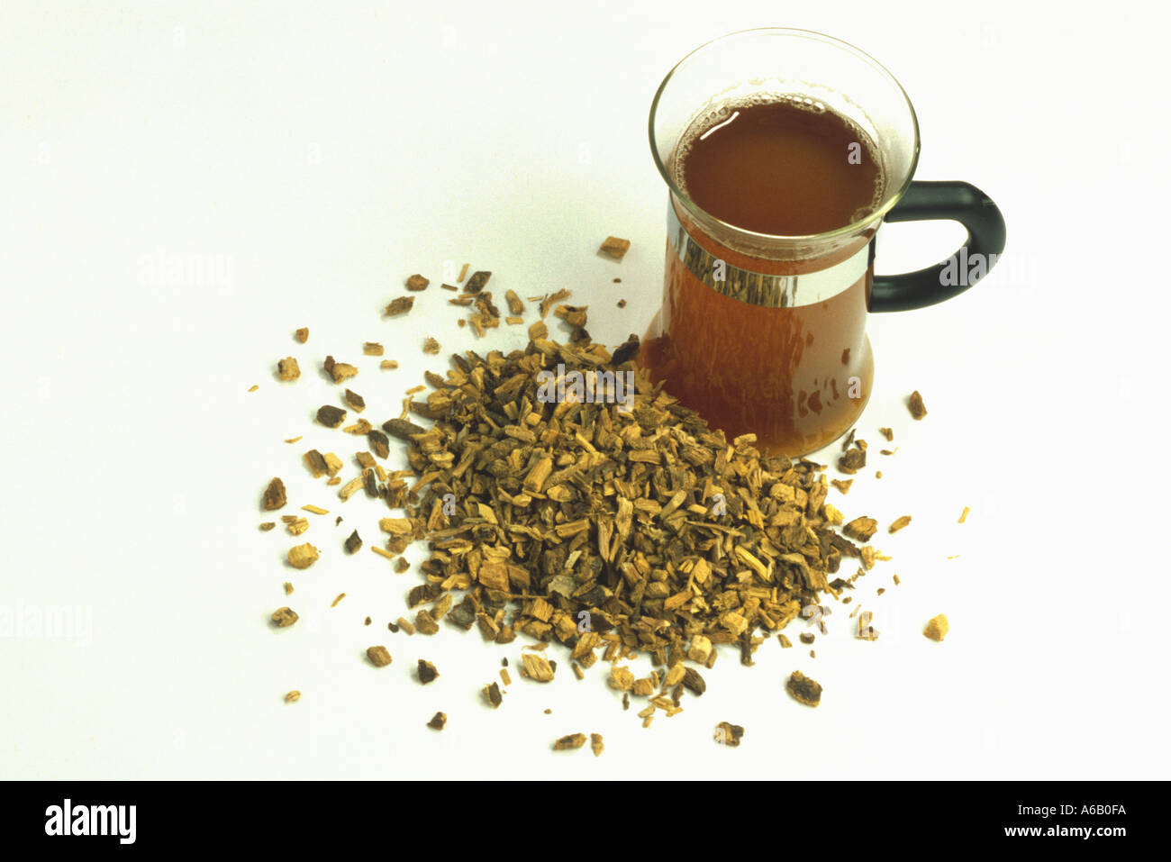 tea cup of tea liquorice tea Stock Photo Alamy