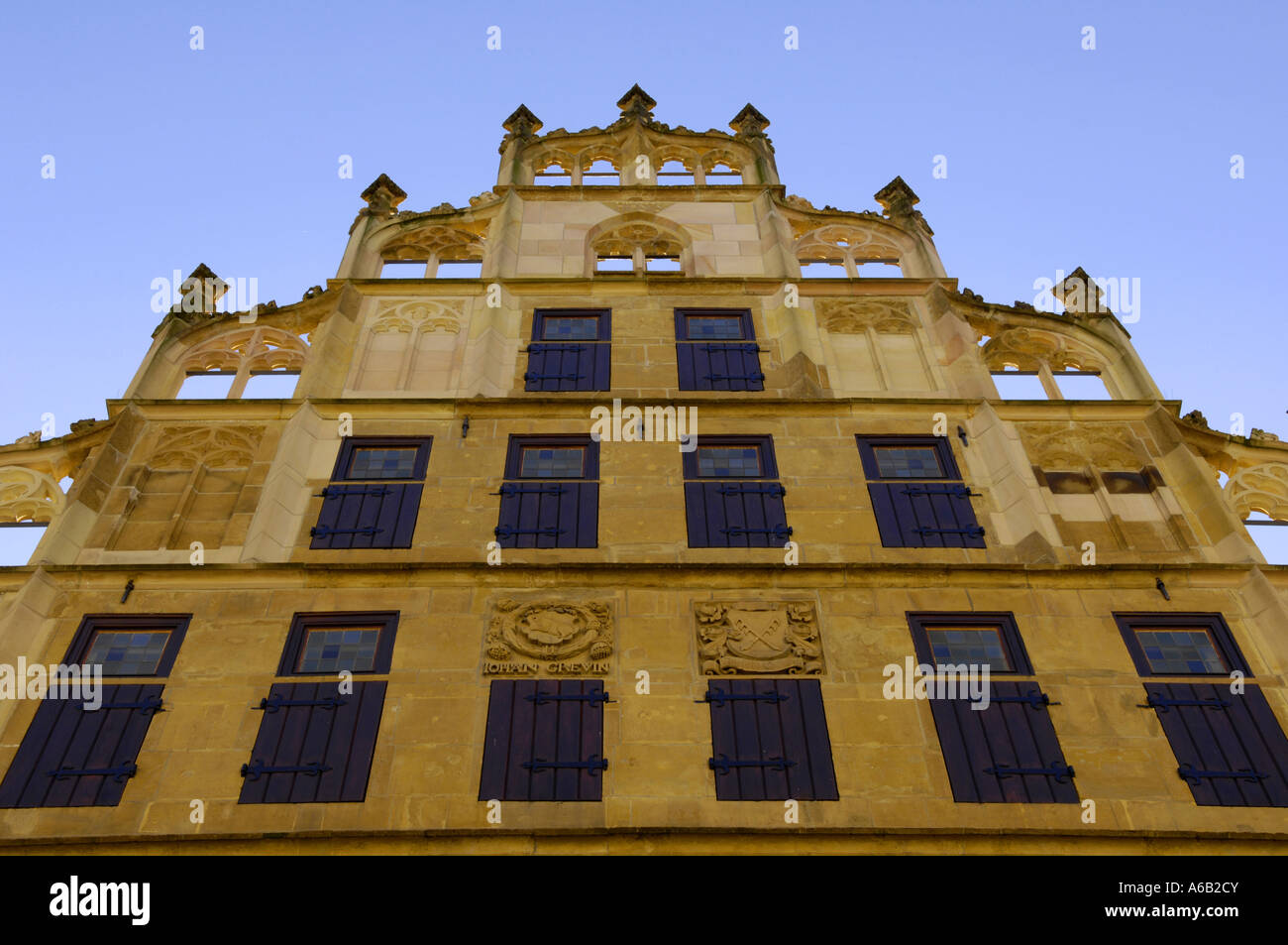 facade altstadt building property house haus stone bielefeld germany