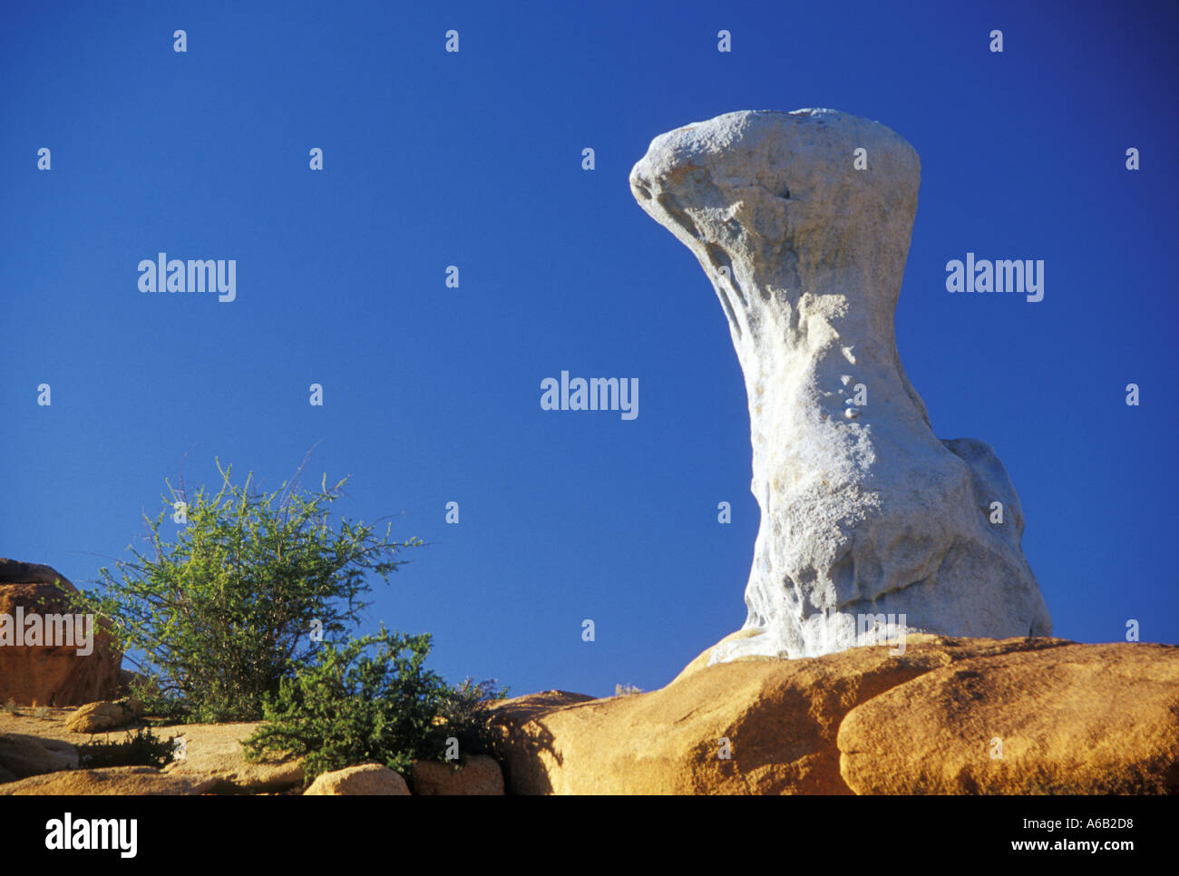 Painted rock Tafraout Morocco Stock Photo