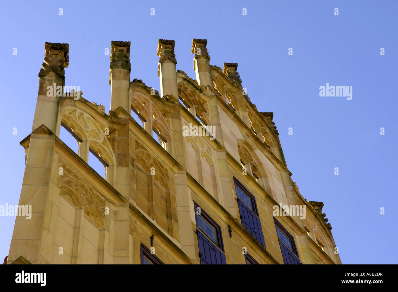 Facade Altstadt Building Property House Haus Stone Bielefeld
