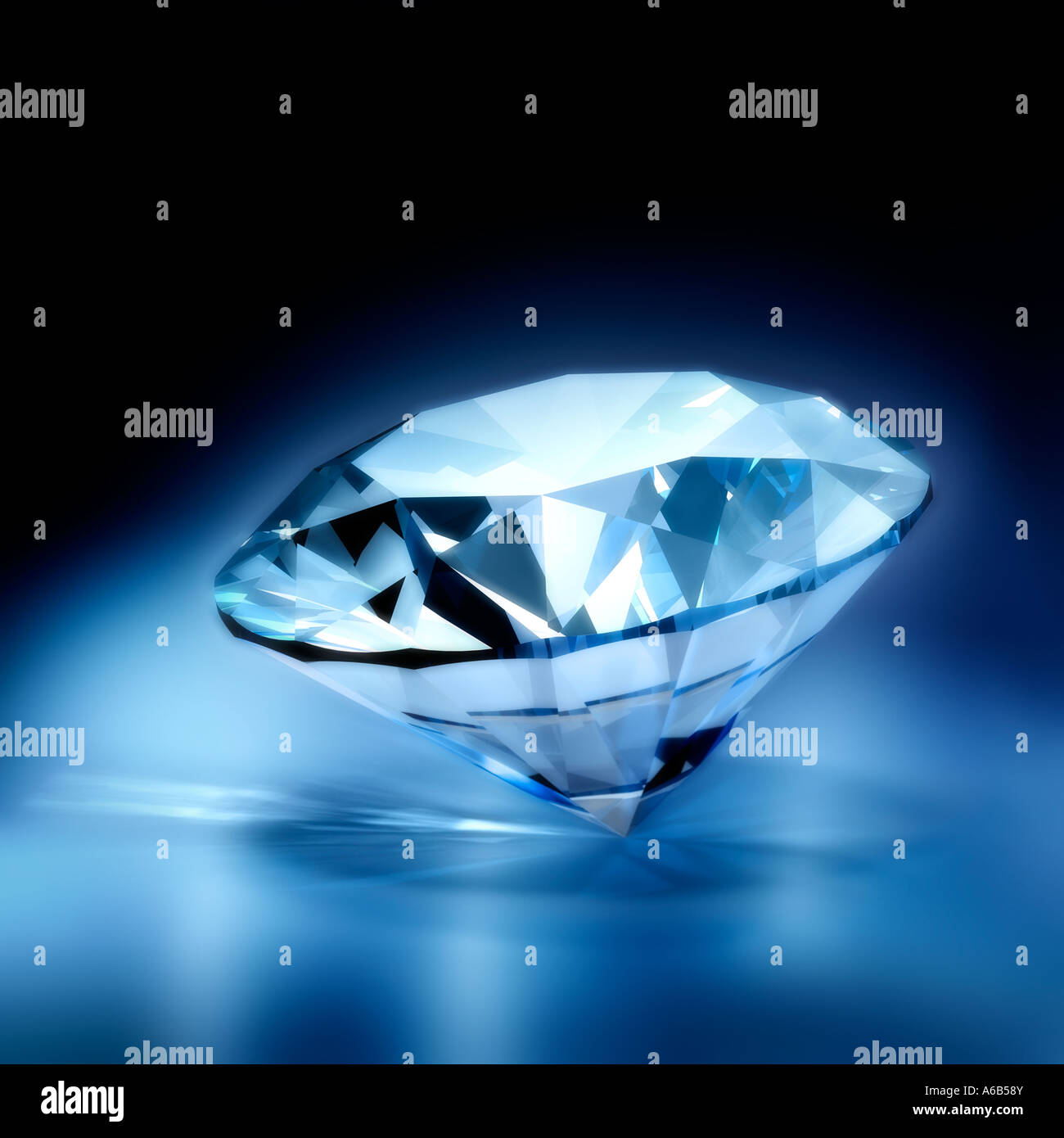 diamond brilliant jevel jevelry jevellery precious brightness purity Stock Photo