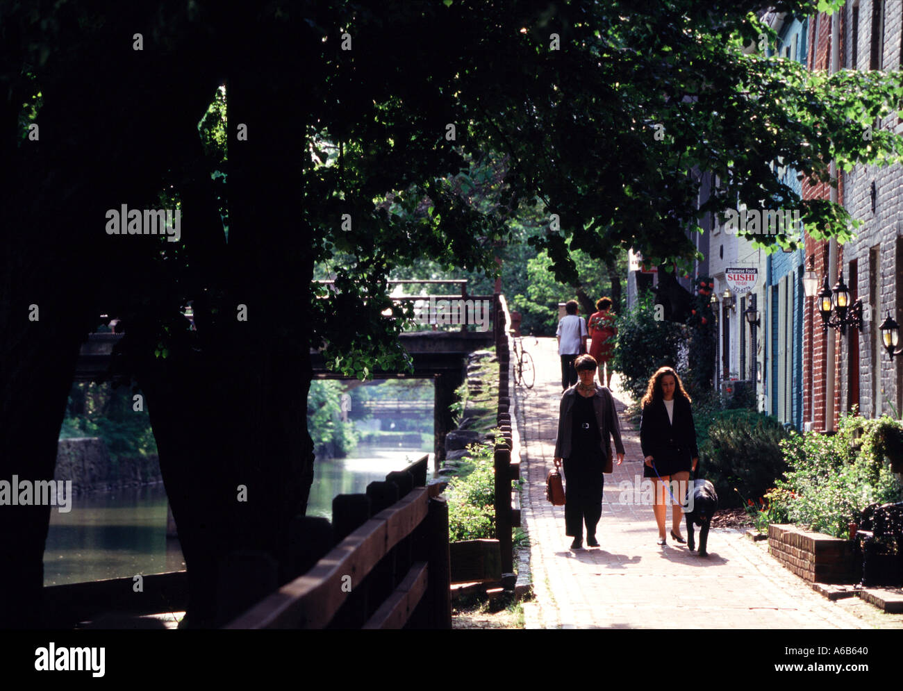 Washington dc canal hi-res stock photography and images - Alamy