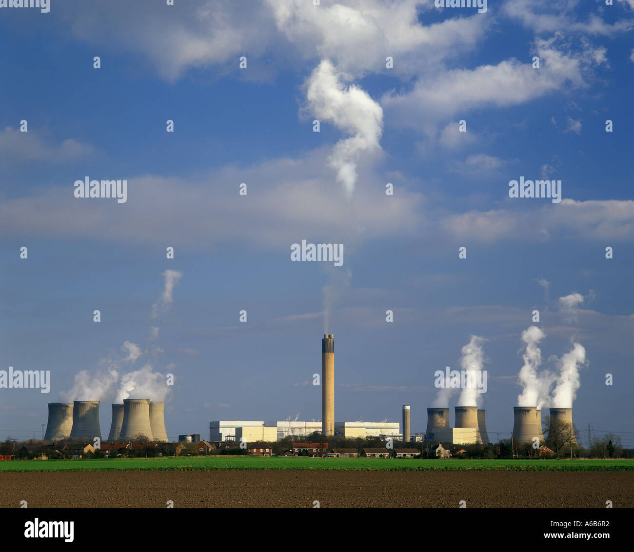 Power Station Stock Photo