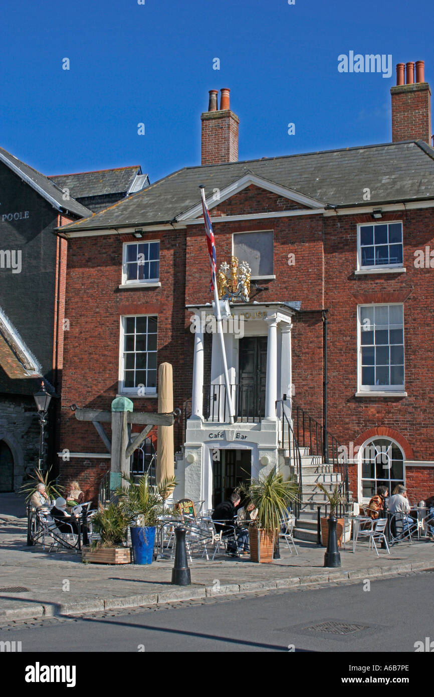 Custom House at Poole Quay, Dorset, UK. Europe Stock Photo