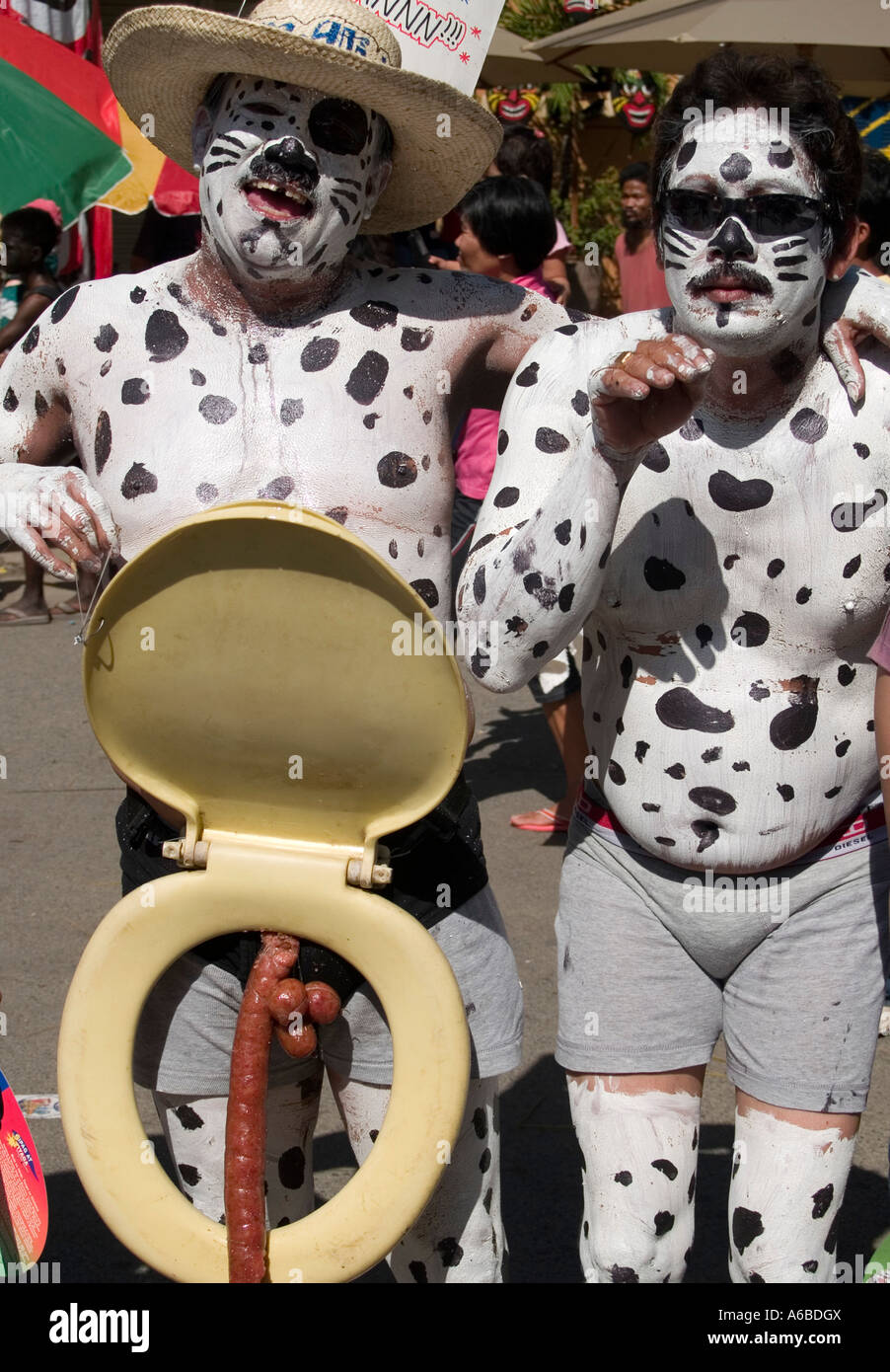 mardi gras ati atihan festival