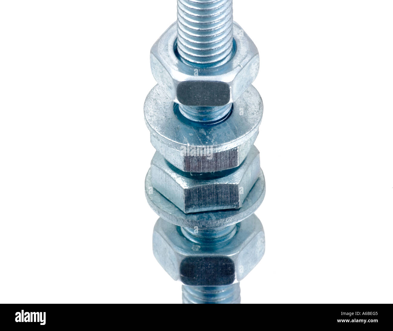 Nut,bolt and washer Stock Photo Alamy