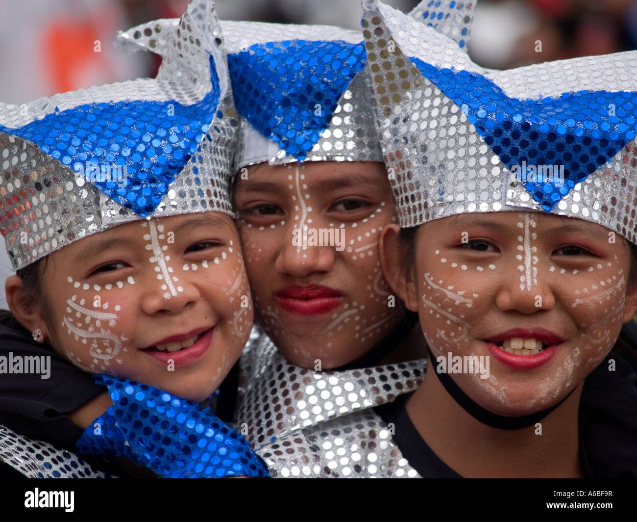Glitter face paint hi-res stock photography and images - Alamy