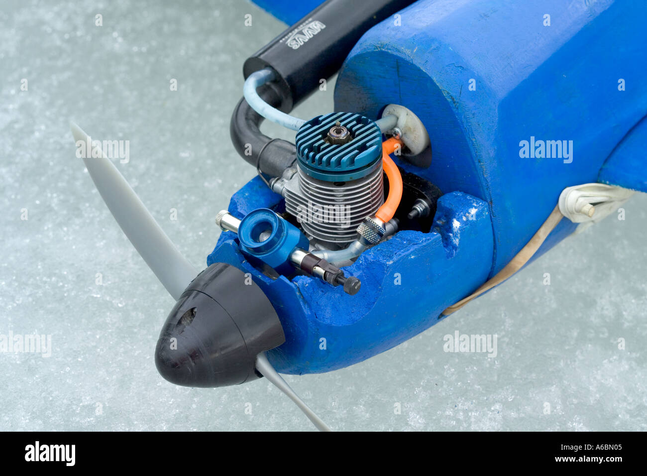 rc airplane engine Stock Photo Alamy