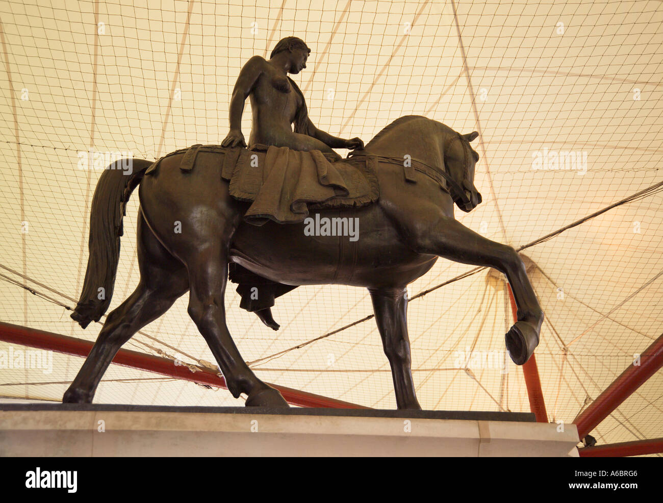 Statue of Lady Godiva Coventry West Midlands England Stock Photo