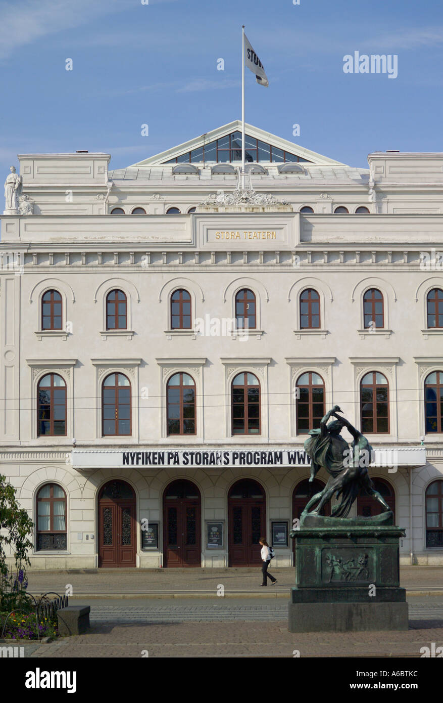 Stora Theatre on the Avenyn Gothenburg Sweden Stock Photo Alamy