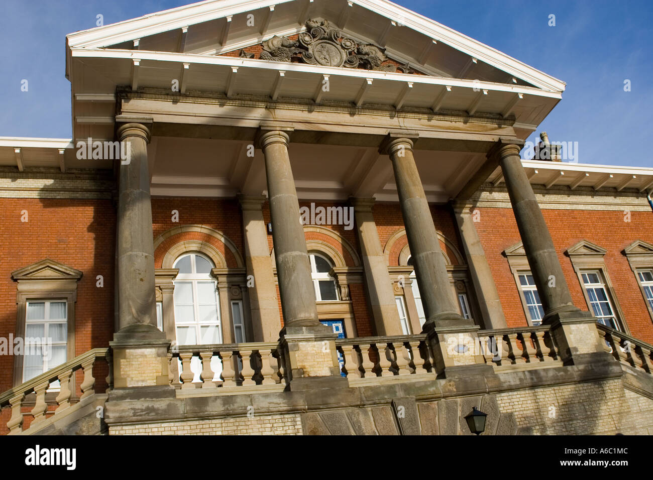 The Old Waterfront Custom House in Ipswich Suffolk England Stock Photo Alamy