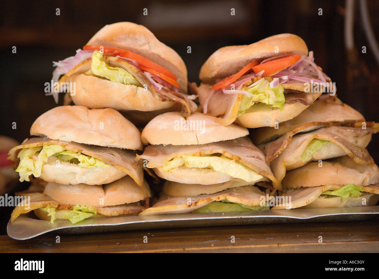 Deli Counter with Variety of Sandwiches, Wraps, and Salads Stock  Illustration - Illustration of appetizing, lunch: 273968022