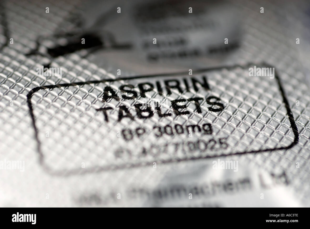 Blister Pack Painkillers aspirin Stock Photo Alamy