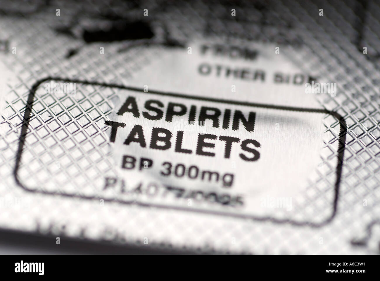 Blister Pack Painkillers aspirin Stock Photo Alamy