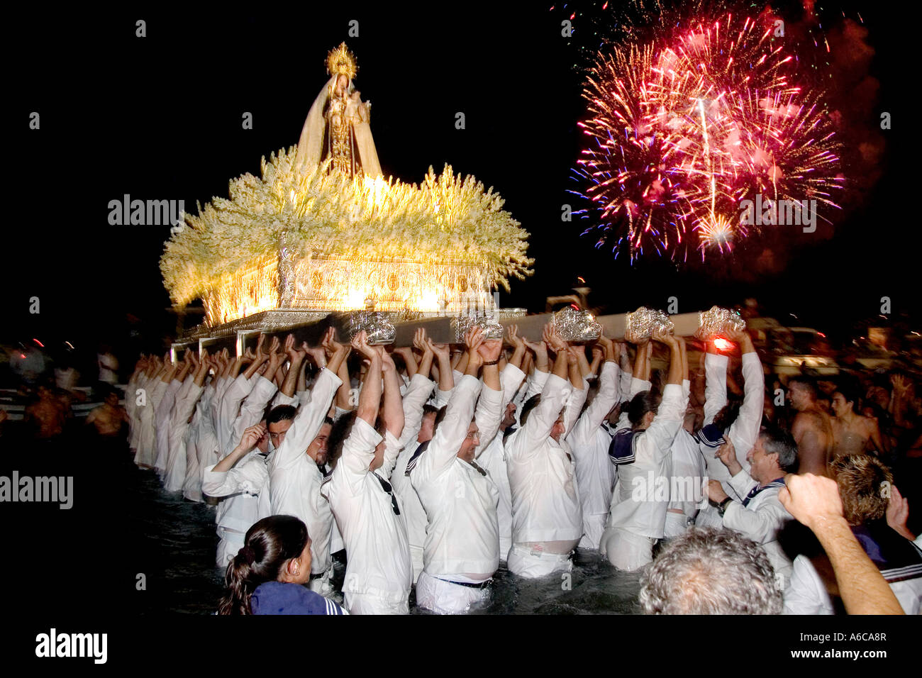 Procesion virgen carmen hi-res stock photography and images - Alamy