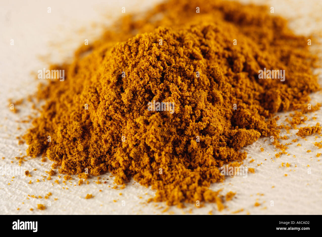 CURRY POWDER Stock Photo
