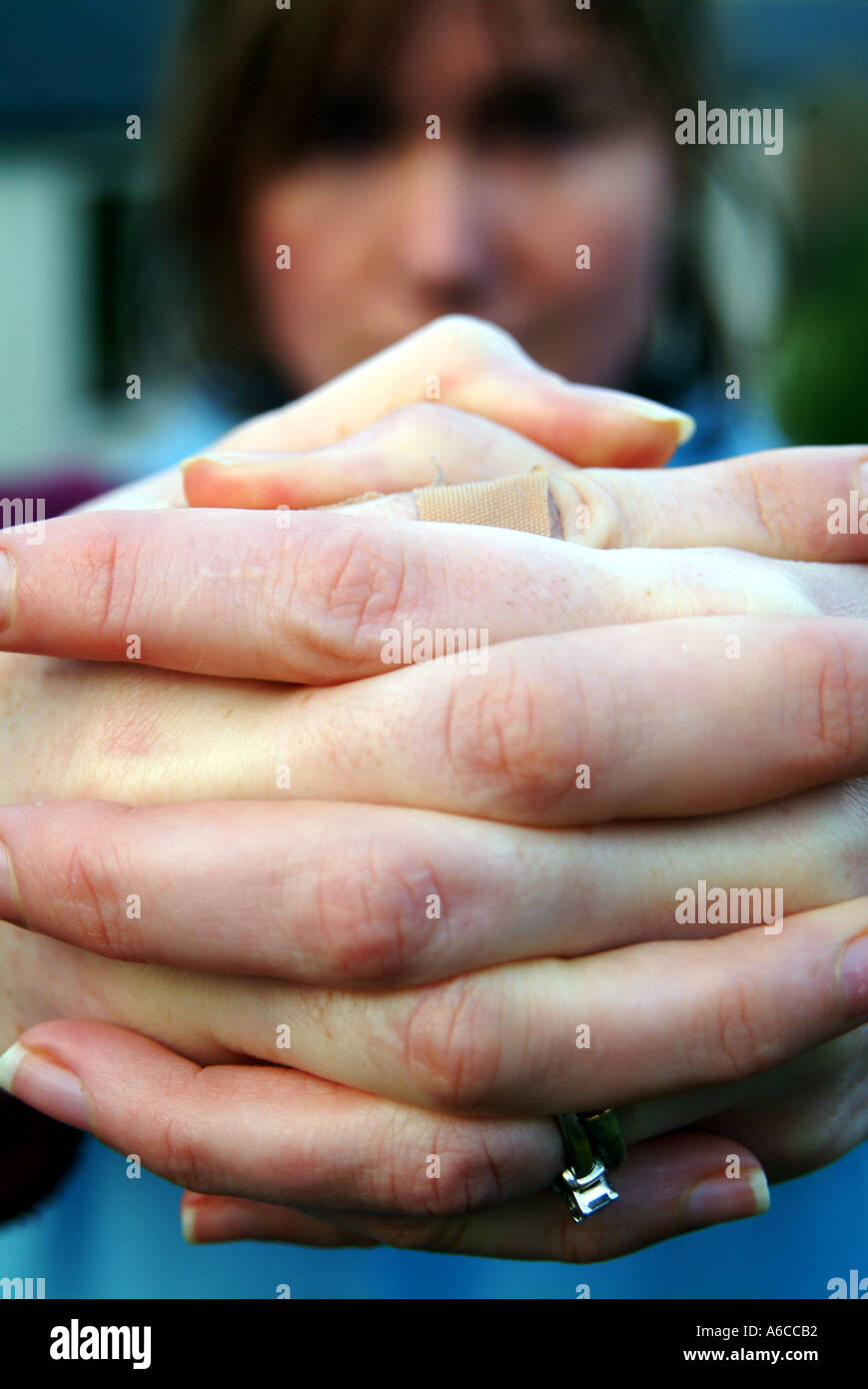 Interlock fingers hires stock photography and images Alamy