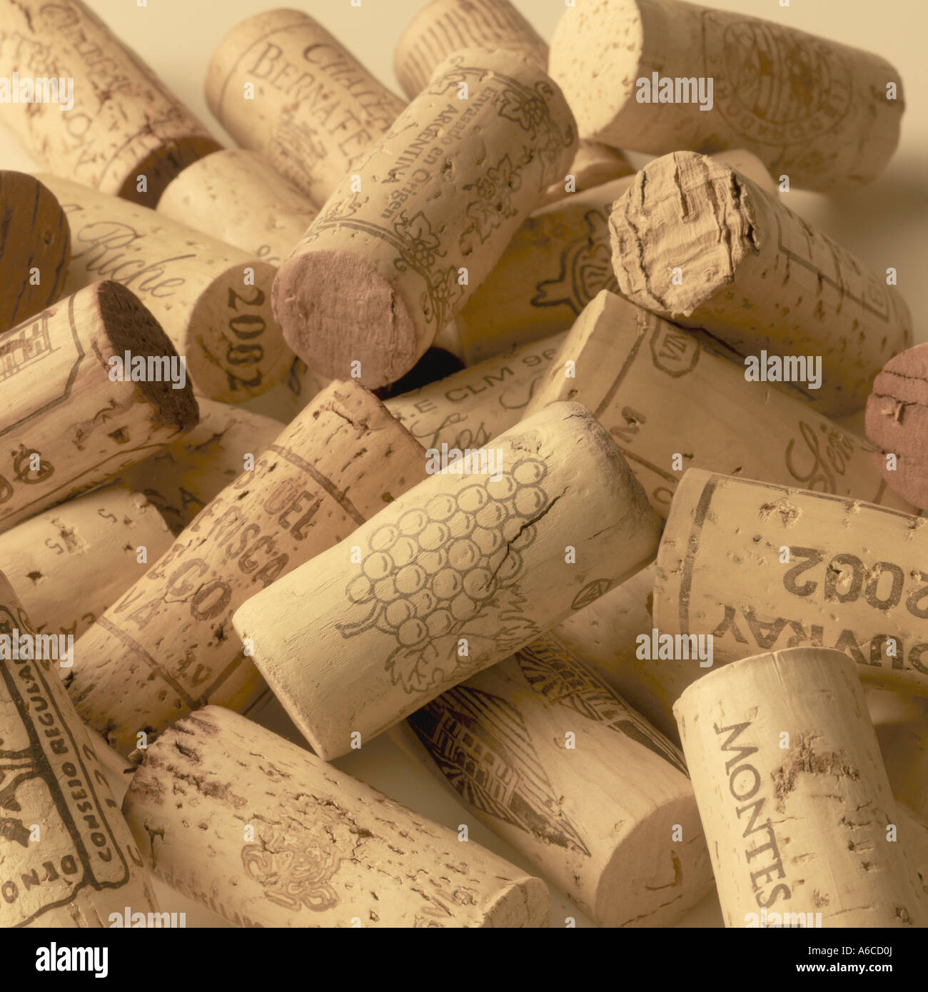 Wine bottle corks Stock Photo Alamy