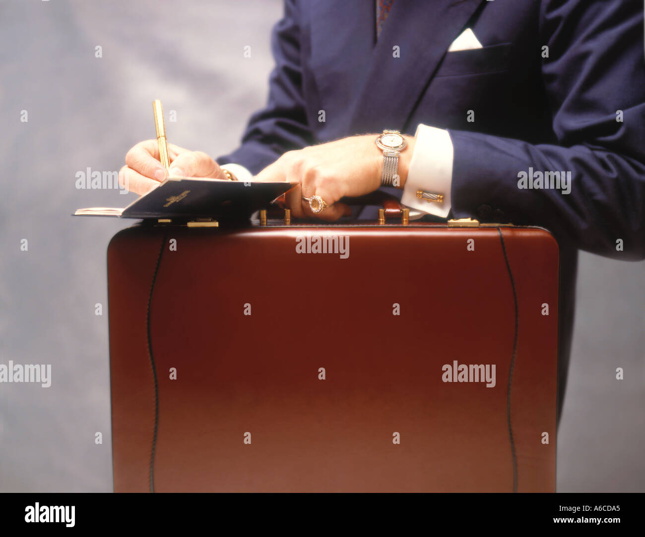 briefcase business businessman sale salesman MODEL RELEASED Stock Photo ...