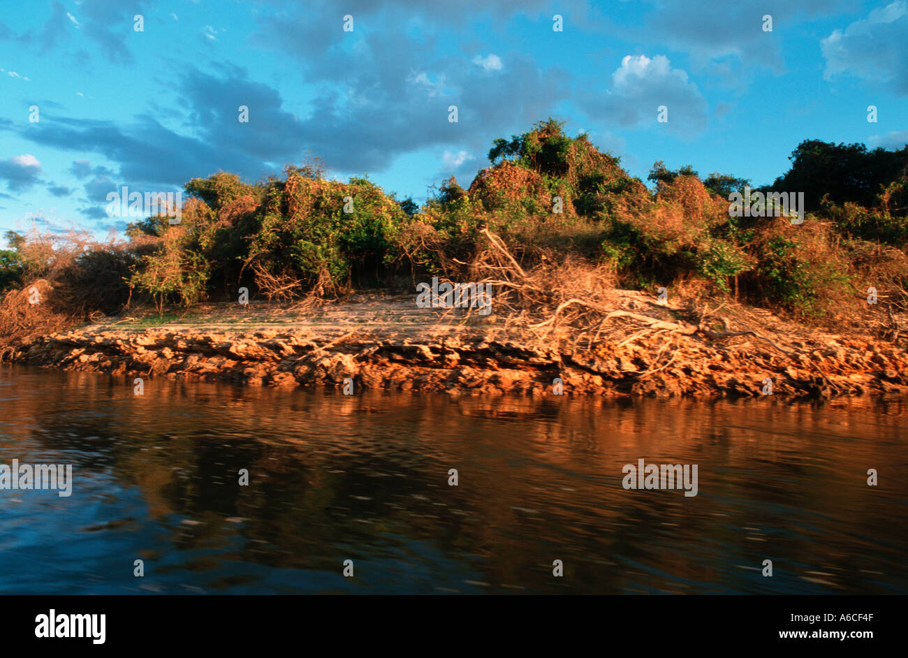 River Javaés Ilha do Bananal Tocantins Brazil Stock Photo