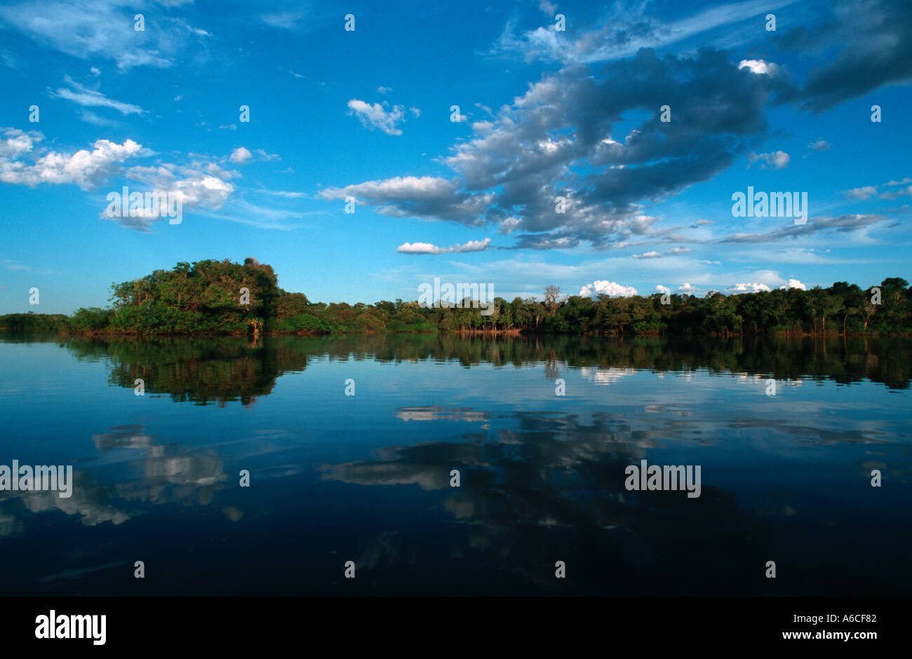River Javaés Ilha do Bananal Tocantins Brazil Stock Photo