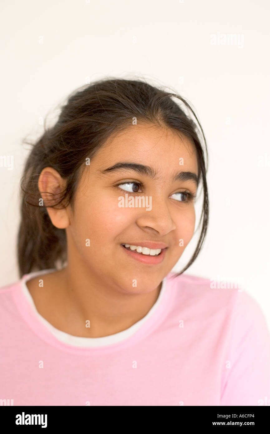 Portrait of Teenage Indian Asian Girl UK London Stock Photo - Alamy