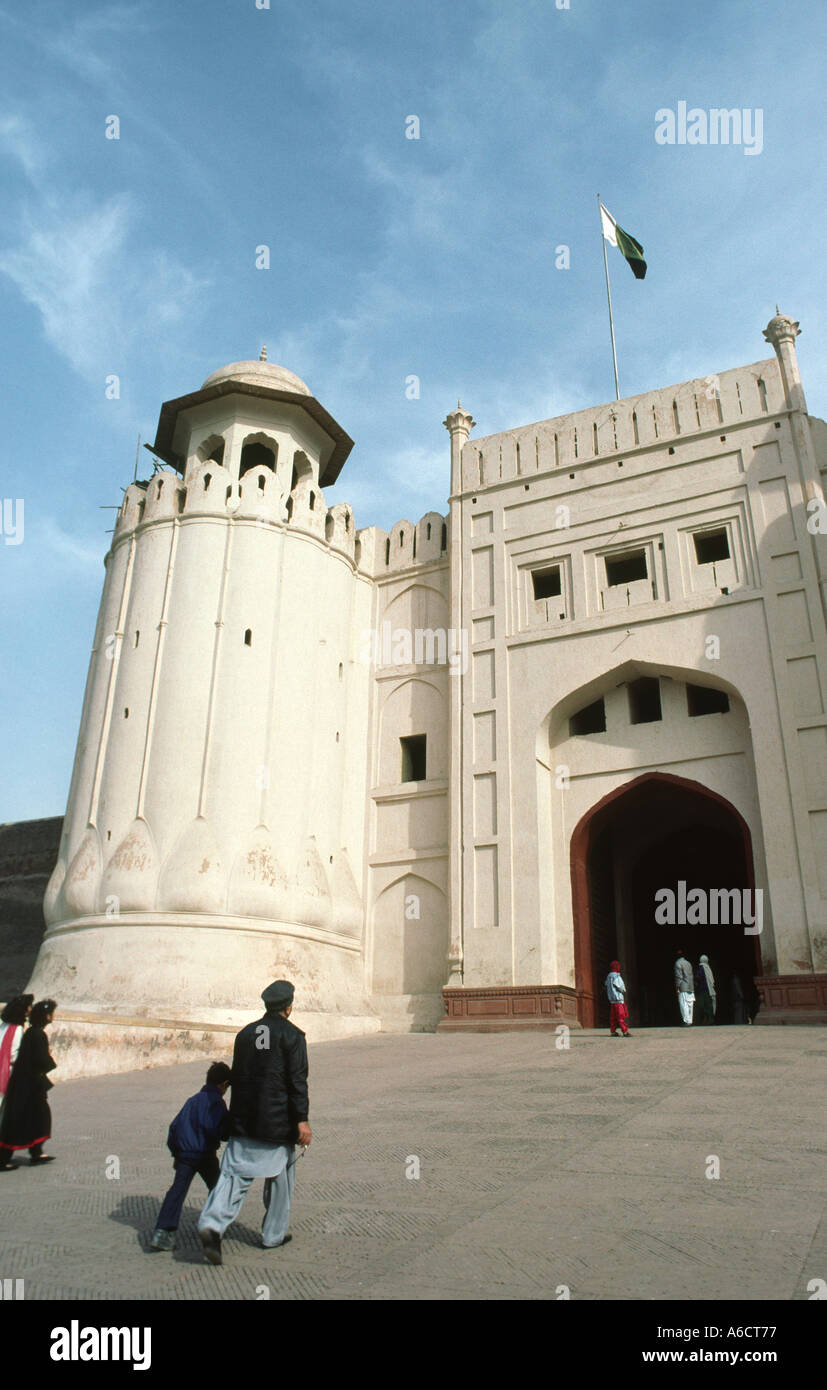 Pakistan Punjab Lahore Lahore Fort gateway Stock Photo