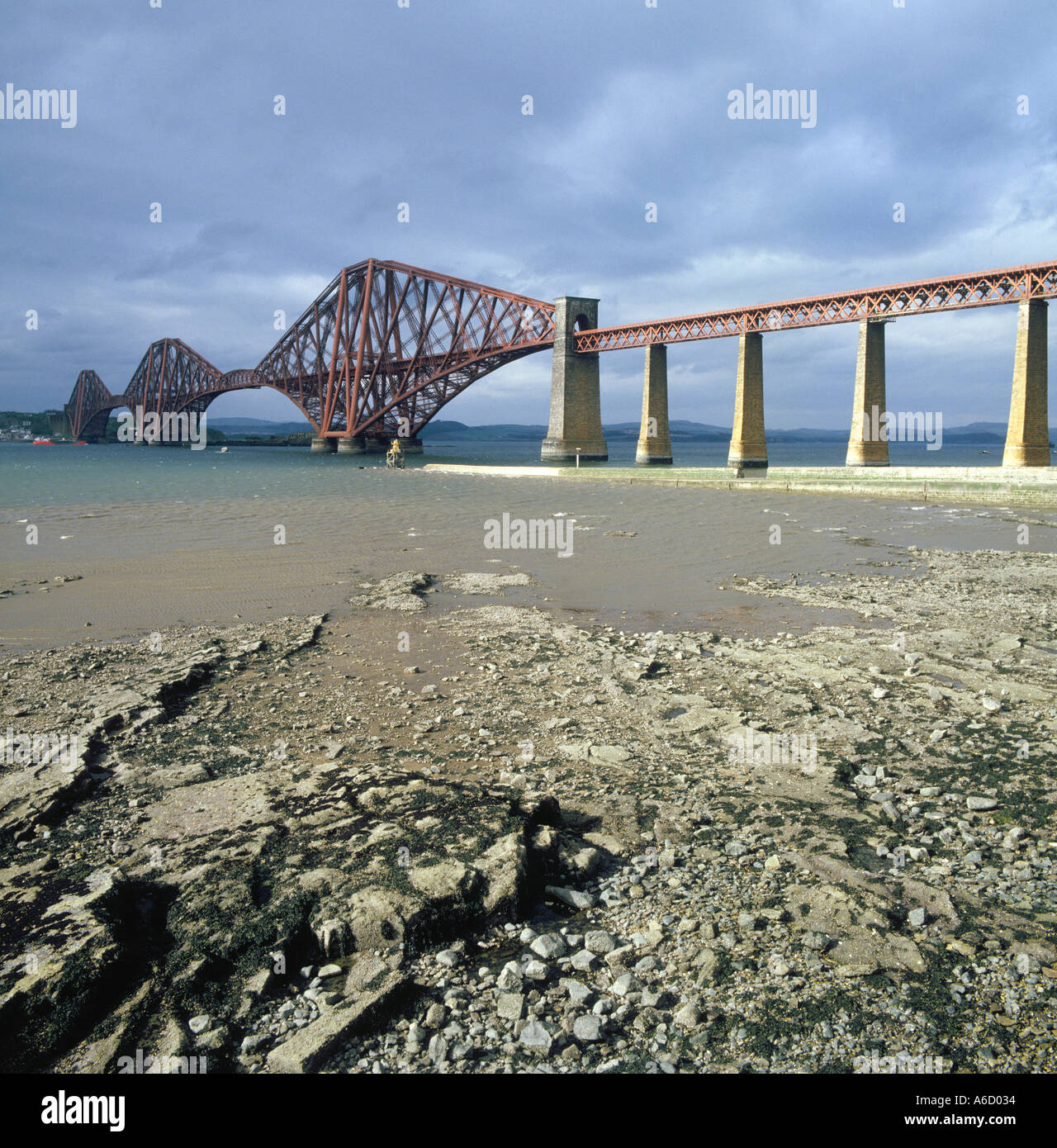 Forth railway bridge Scotland Stock Photo
