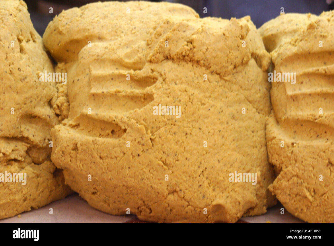 Corn Tortilla Dough at Mexican Market Stock Photo Alamy