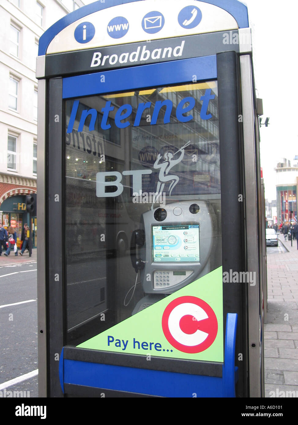 Broadband Internet Access Telephone Box, Congestion Charging Payments ...