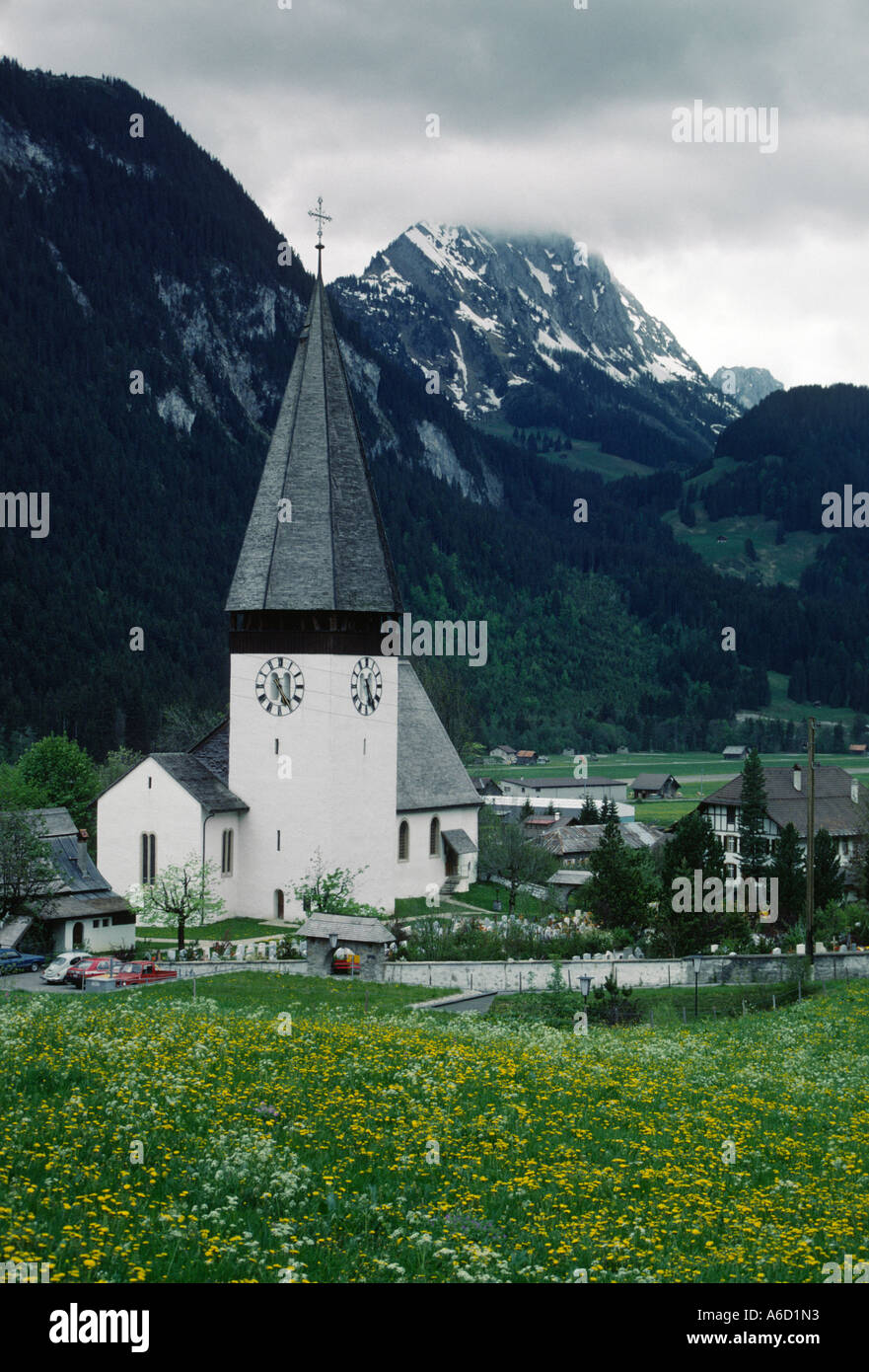 Christian Church In The Swiss Alps Switzerland Stock Photo Alamy Christian Church In The Swiss Alps Switzerland Stock Photo Alamy