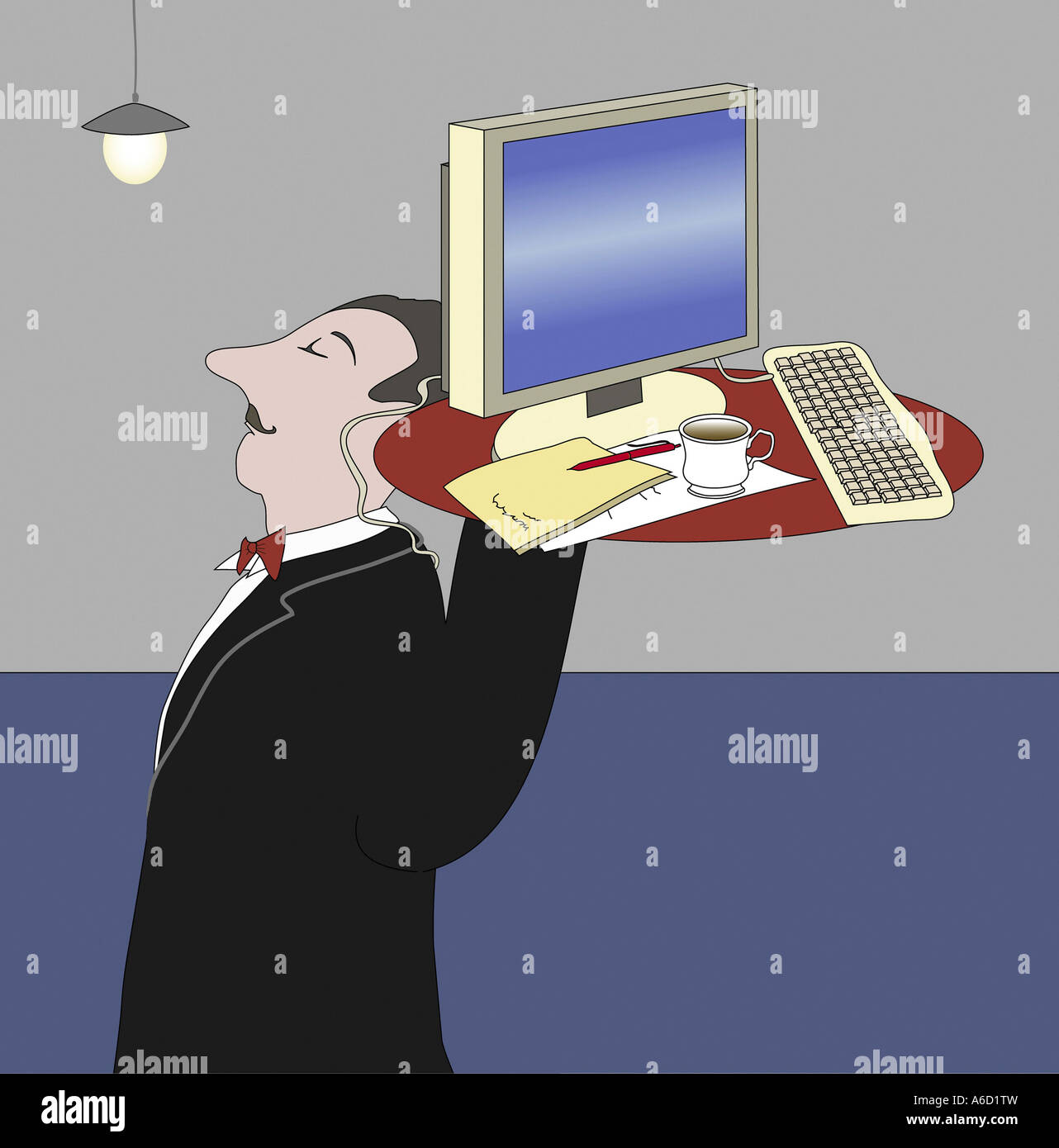 Technical Services 2 2004 Linda Braucht (20th C. American) Computer ...