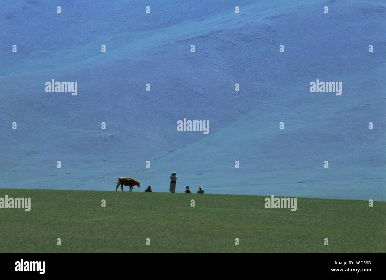 Nomads in Mongolia Stock Photo - Alamy