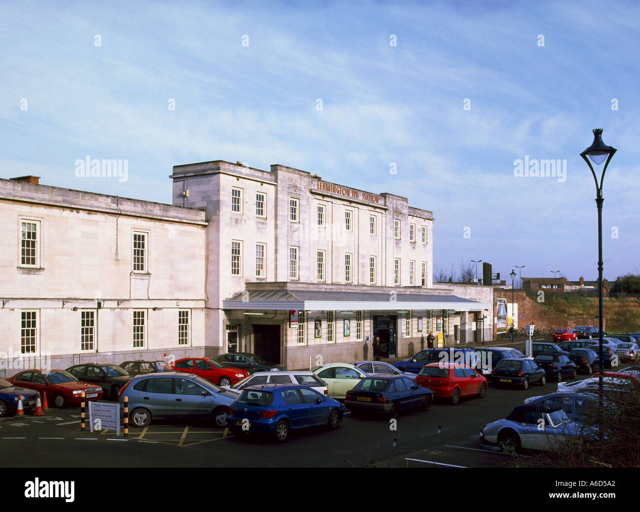 Leamington Spa Railway Station Stock Photo Alamy
