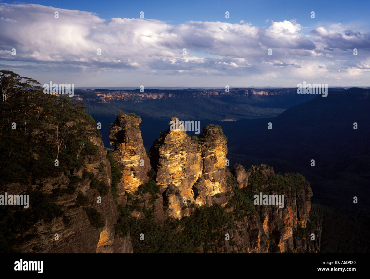 Aussie blue mountains hi-res stock photography and images - Alamy